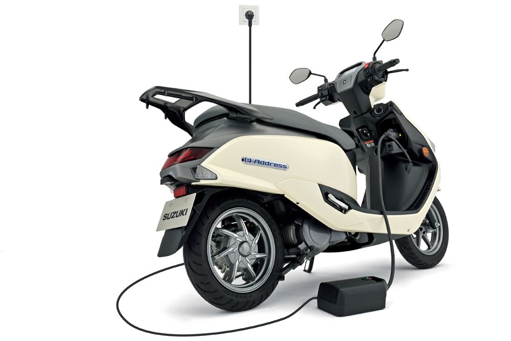 Suzuki revela e-Address, seu primeiro scooter elétrico