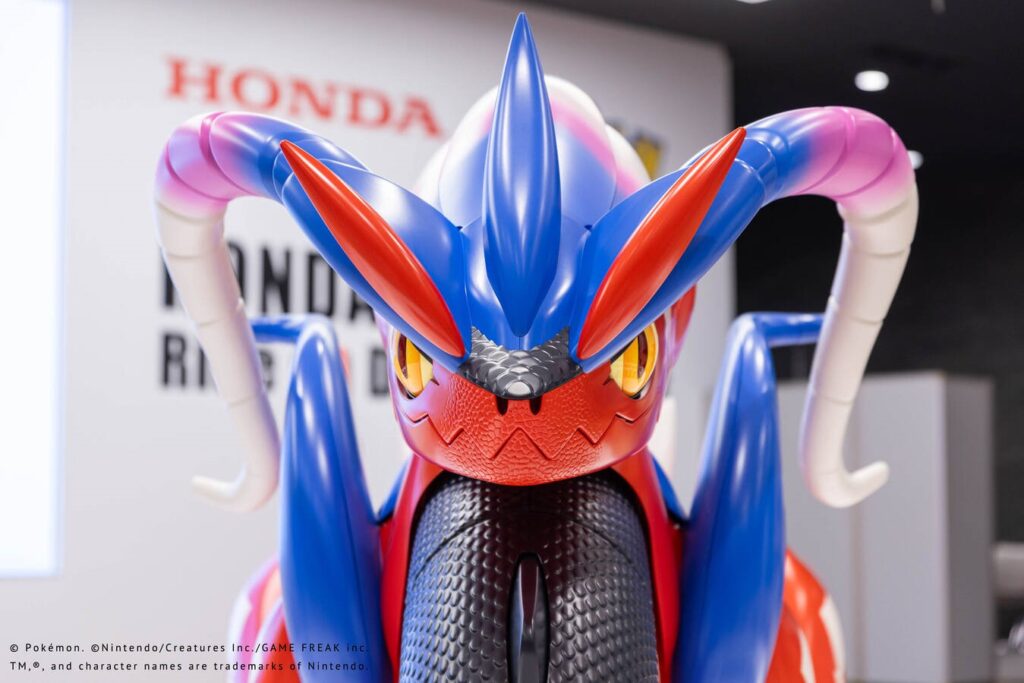 Veja fotos da moto da Honda inspirada no universo Pokémon