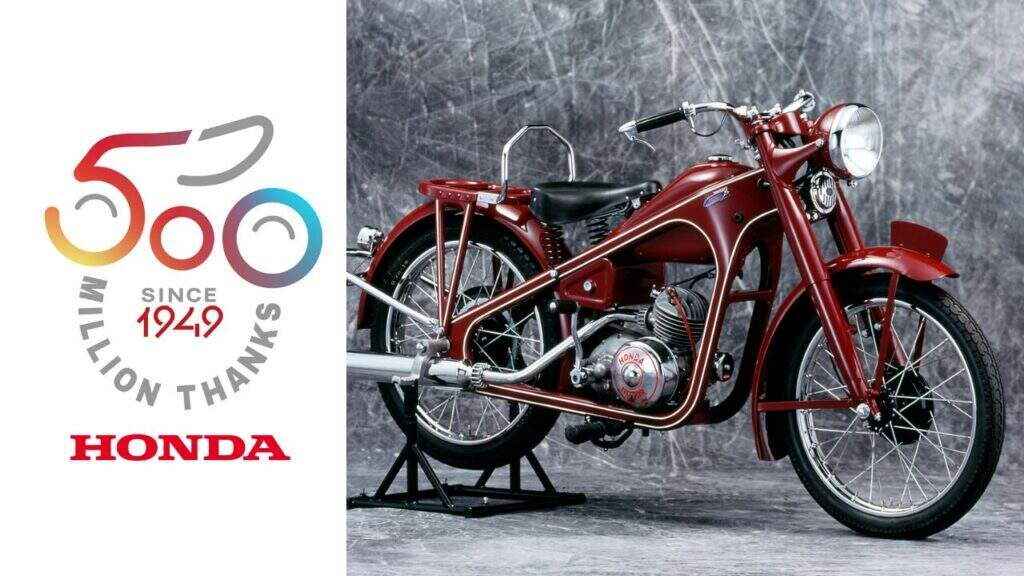 Honda alcança 500 milhões de motos produzidas globalmente