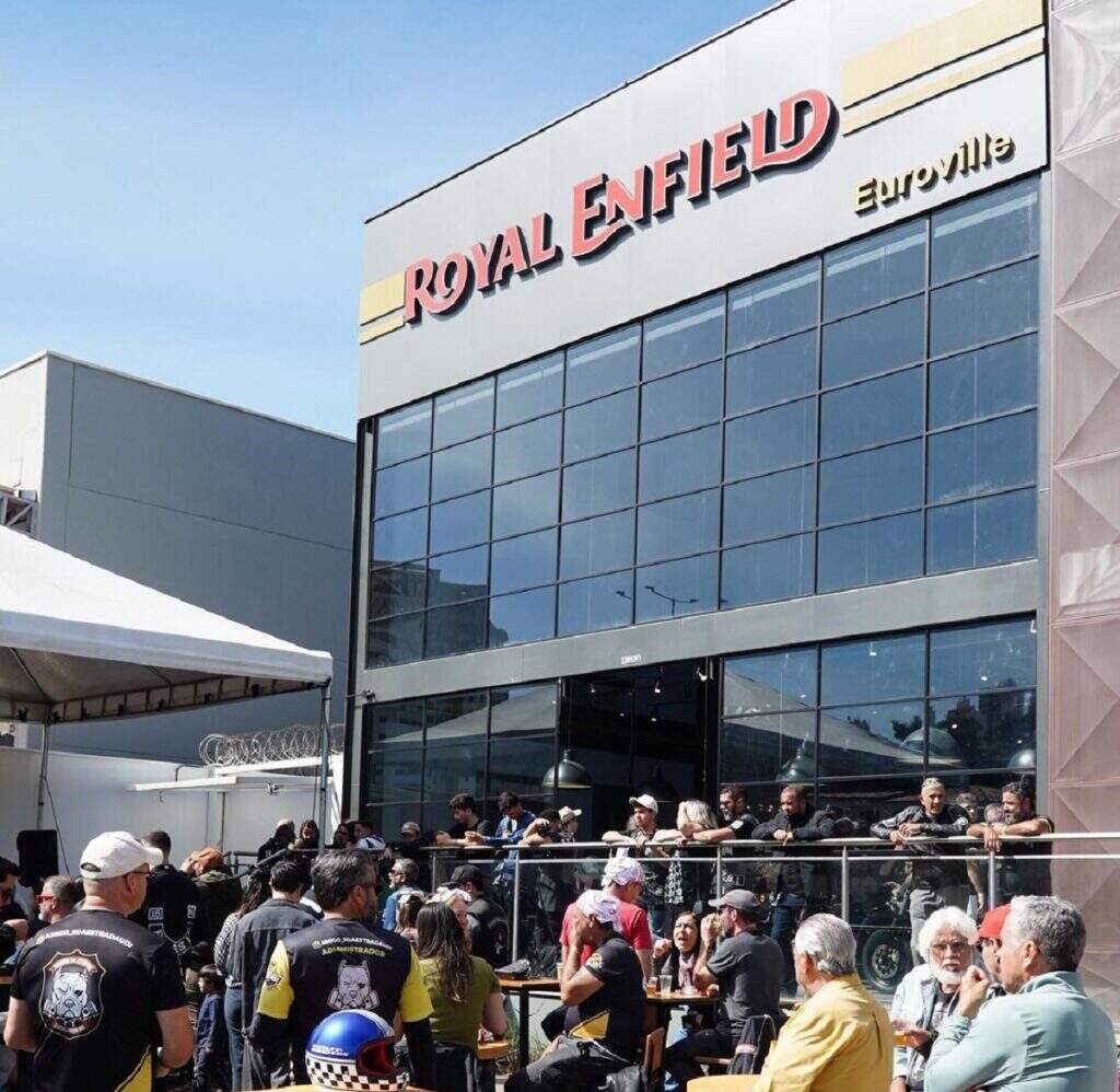 Royal Enfield acelera expansão e inaugura 40ª loja no Brasil