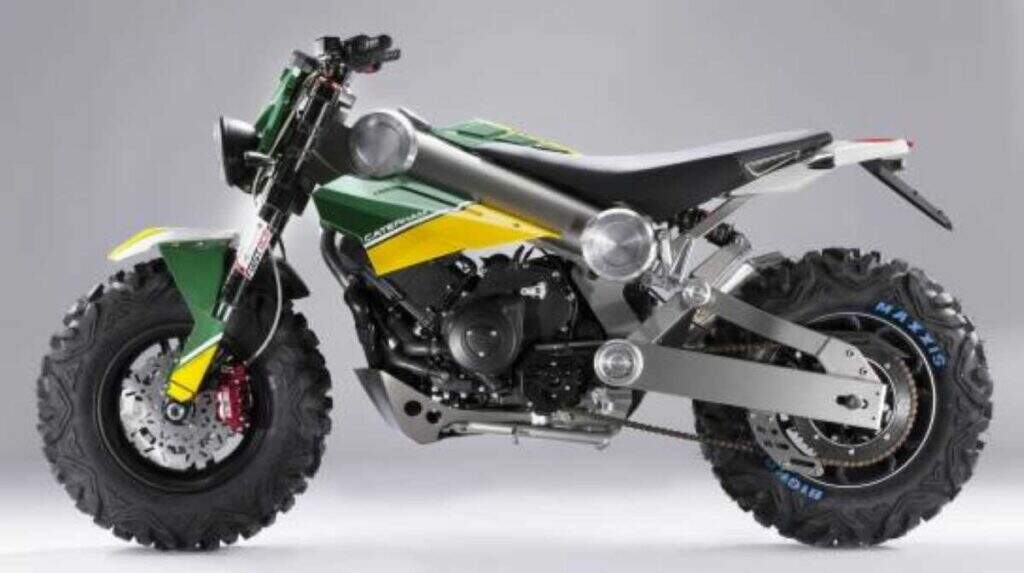 Caterham Brutus 750: moto trail ou monster truck?