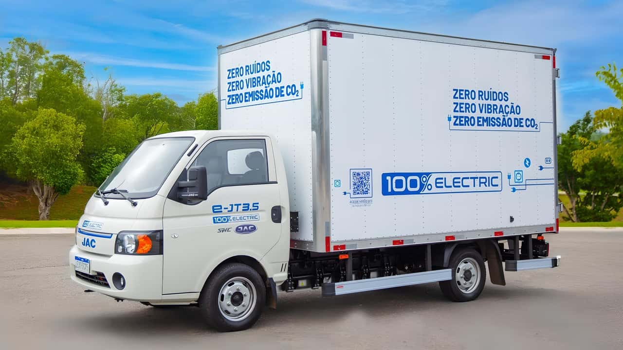 JAC E-J T3,5: VUC elétrico chega ao Brasil por R$ 299.900