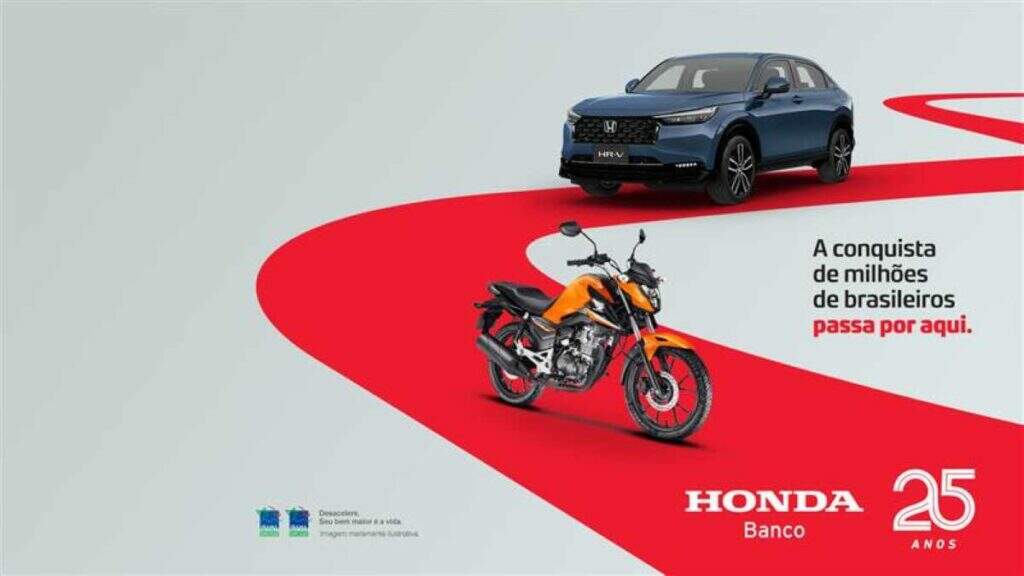 Banco Honda: 25 anos de confiança e inovação facilitando o acesso aos sonhos sobre rodas