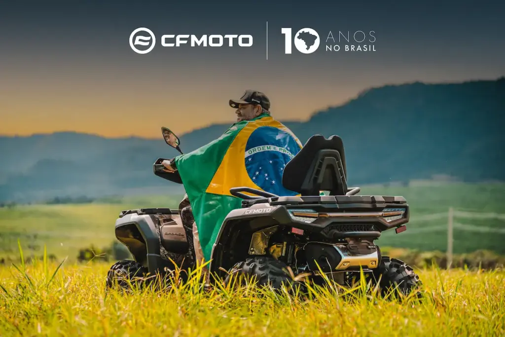 Iniciando nas motos, CFMoto celebra 10 anos de Brasil e 10 mil veículos produzidos anualmente