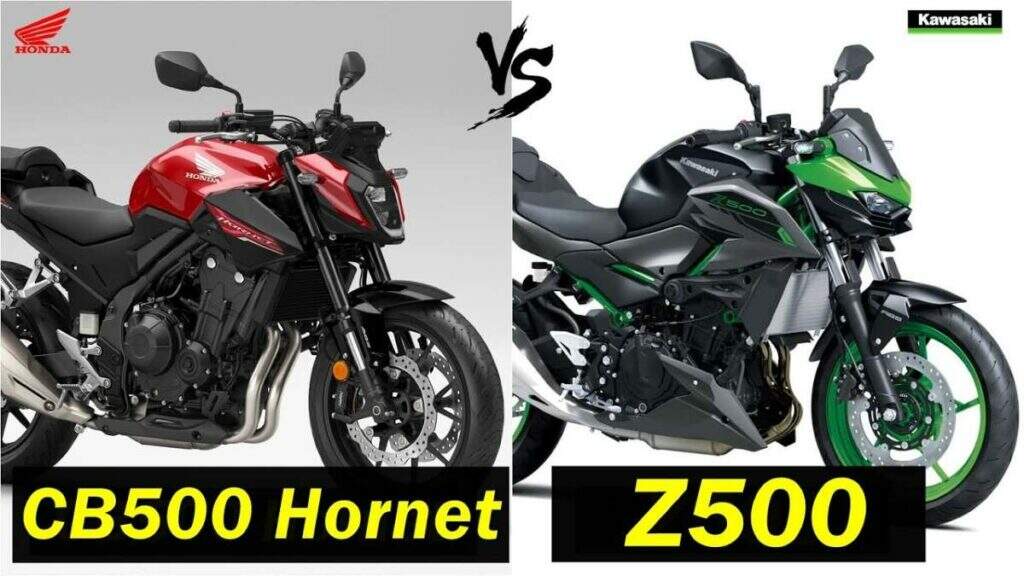 Honda CB 500 Hornet e Kawasaki Z500: descubra qual naked é melhor para você