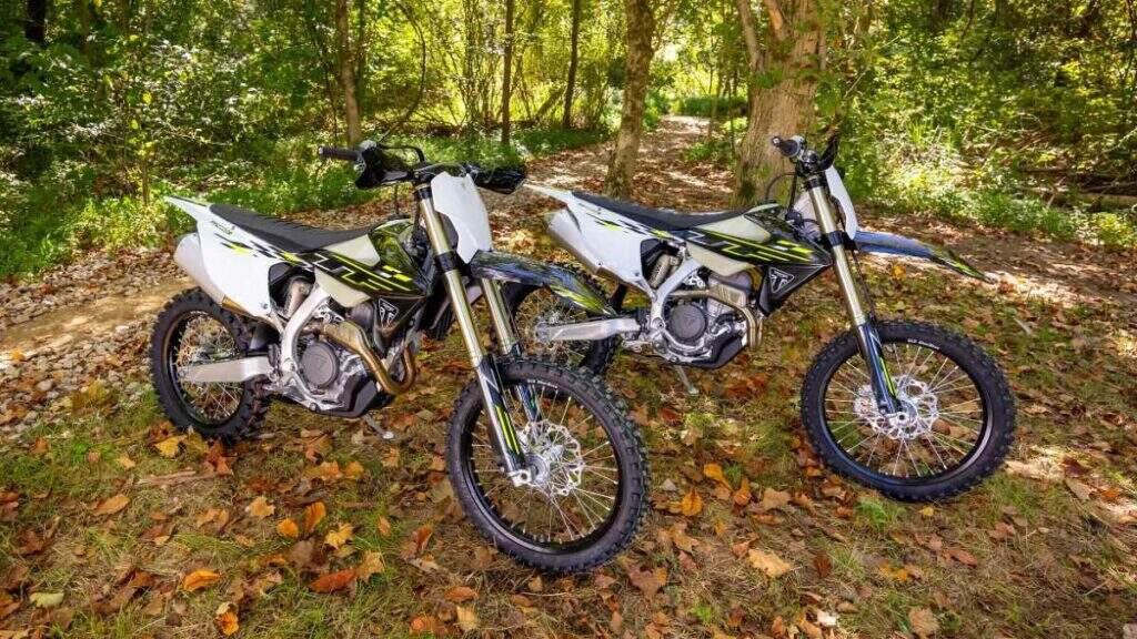 Triumph TF 250-C e TF 450-C: após agitar o motocross marca quer vencer no cross country