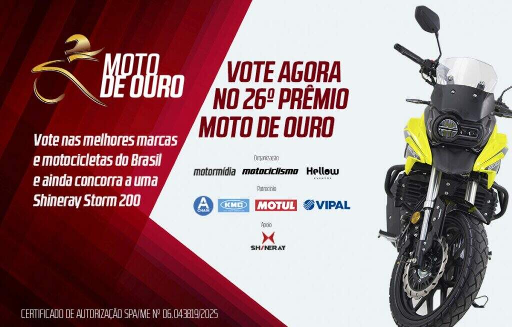 Moto de Ouro: votação chega ao fim nesta sexta-feira – PARTICIPE!