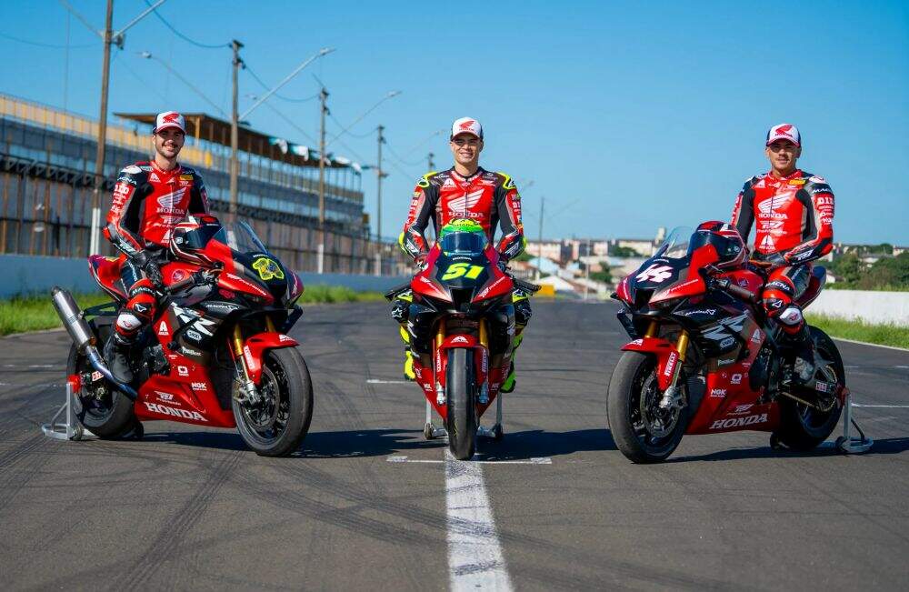 Honda celebra 50 anos da CG com design especial na final do SuperBike Brasil 2025