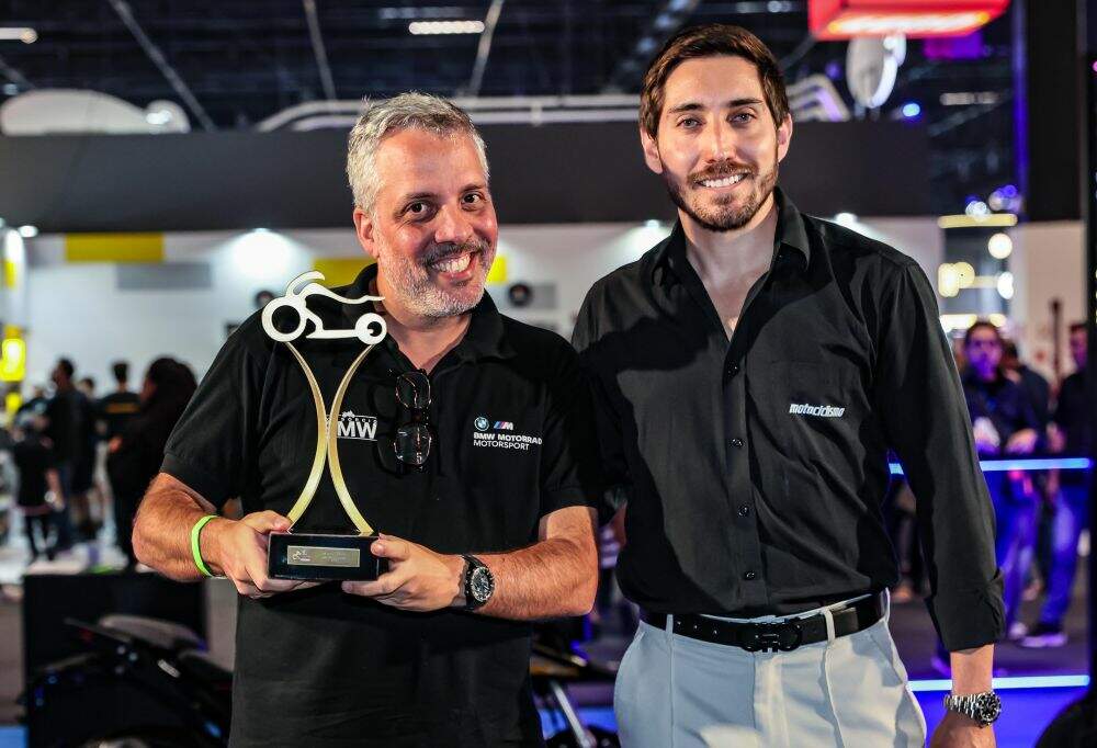 BMW Motorrad fatura duas categorias no Moto de Ouro 2025