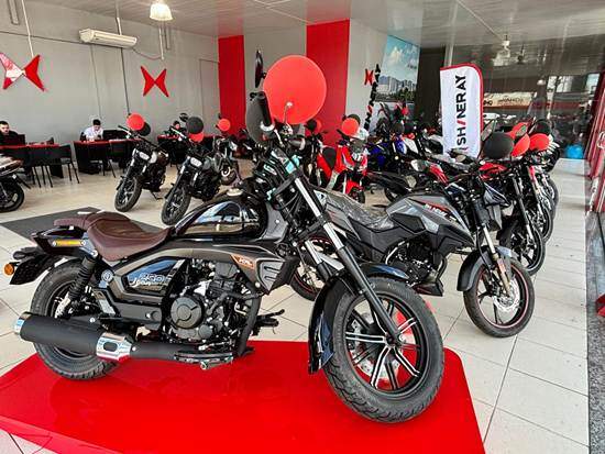 Shineray supera 400 lojas no Brasil com novo padrão