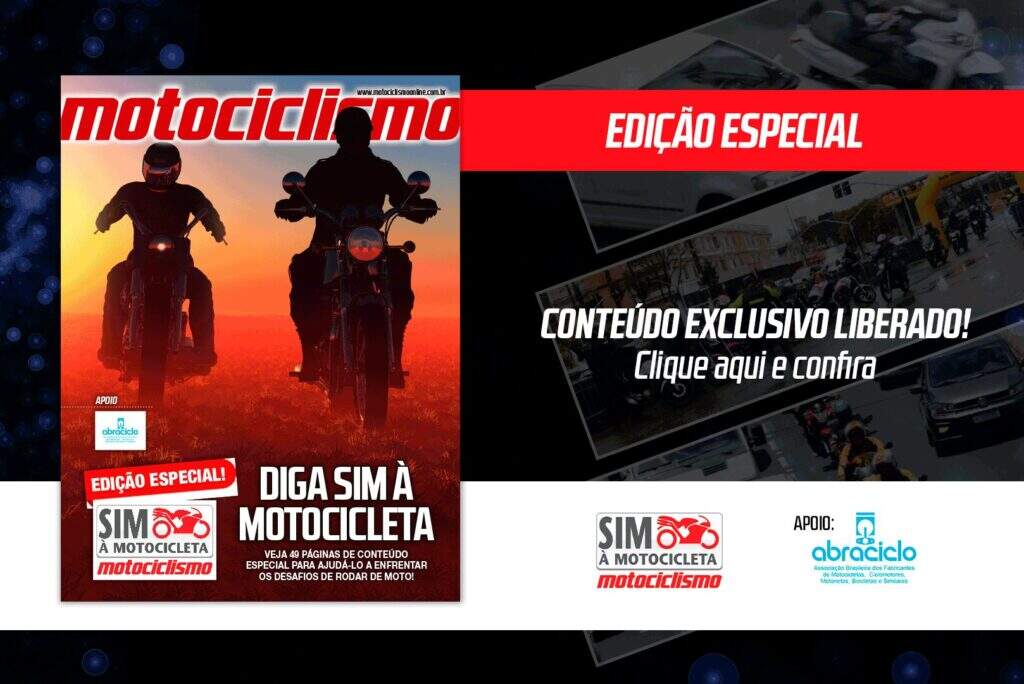 MOTOCICLISMO lança novo especial do Sim à Motocicleta