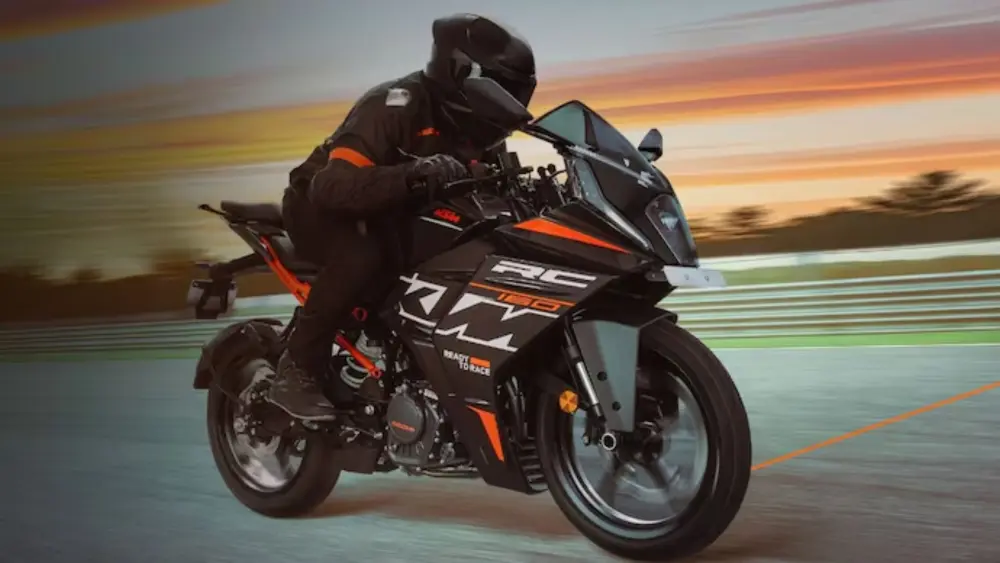 KTM RC 160 2026 é lançada na Índia com DNA das pistas