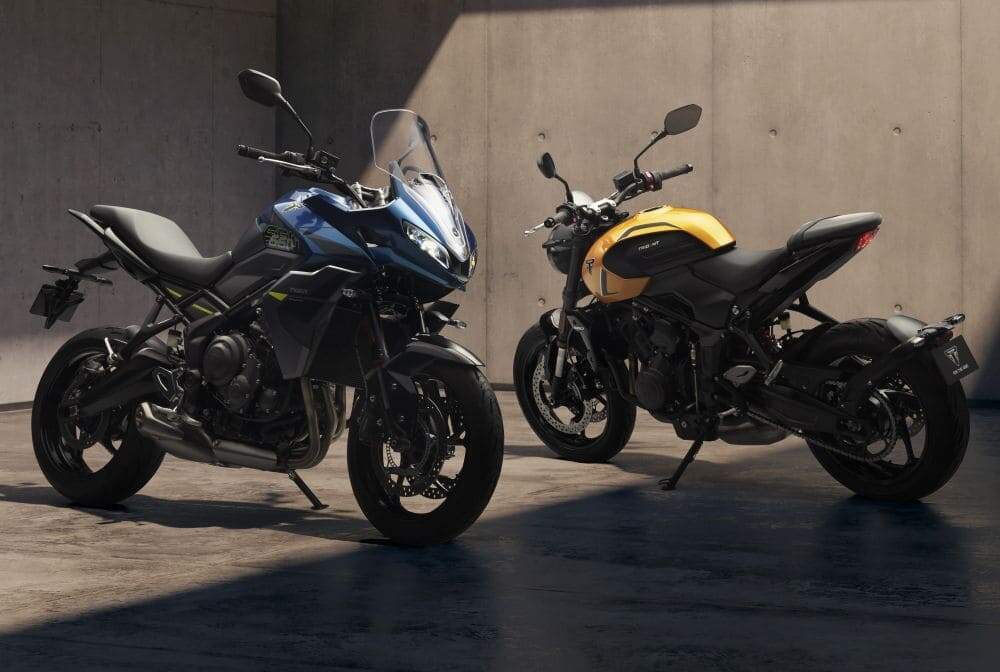 Triumph Trident e Tiger Sport 660 recebem melhorias para linha 2026