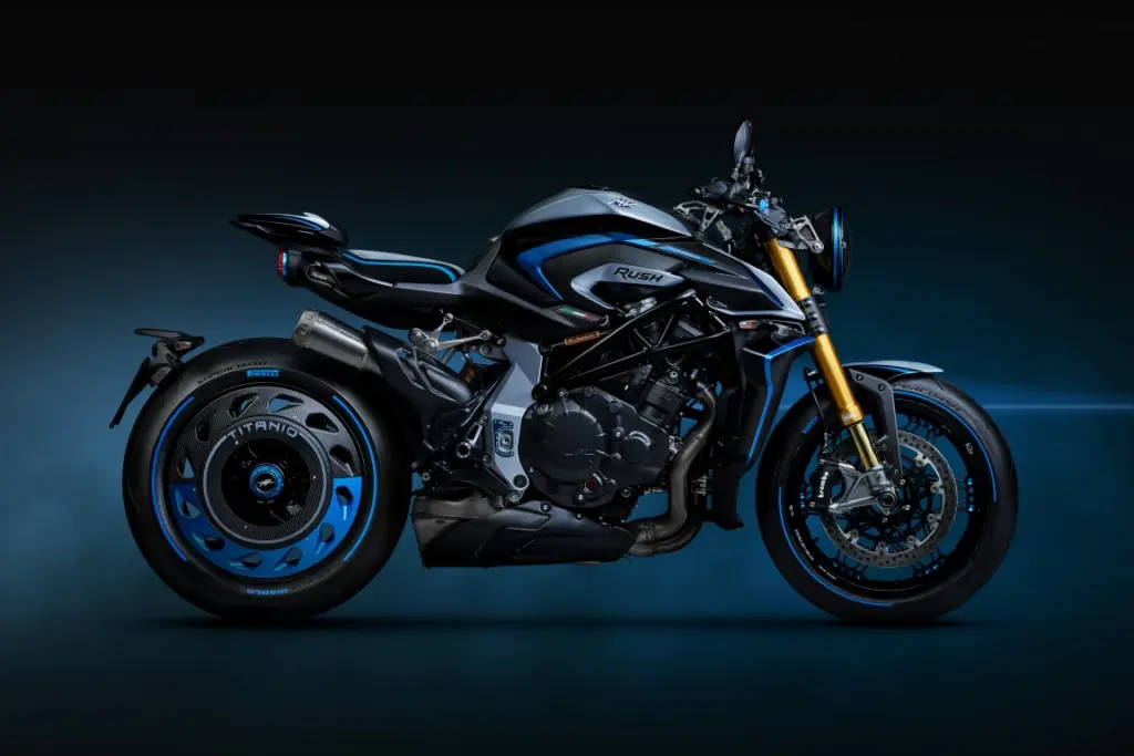 MV Agusta Rush Titanio: a escultura mecânica de 300 unidades