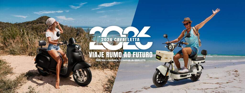 Carnaval sem trânsito com as bicicletas elétricas Cavalletta