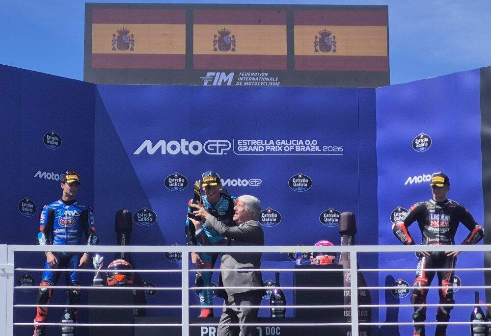 Moto2: Daniel Holgado da CFMOTO Aspar Team vence GP do Brasil