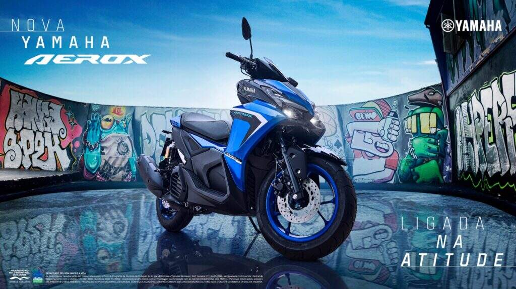 Yamaha prepara condição especial para Aerox ABS Connected