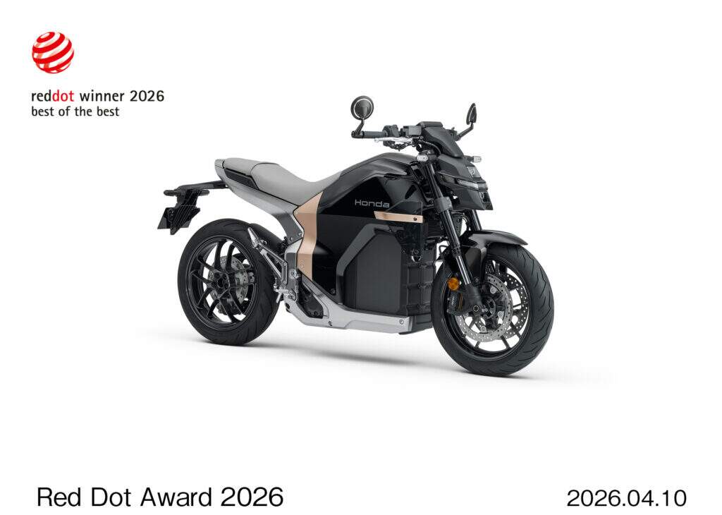 Moto elétrica Honda WN7 conquista prêmio máximo de Design de Produto