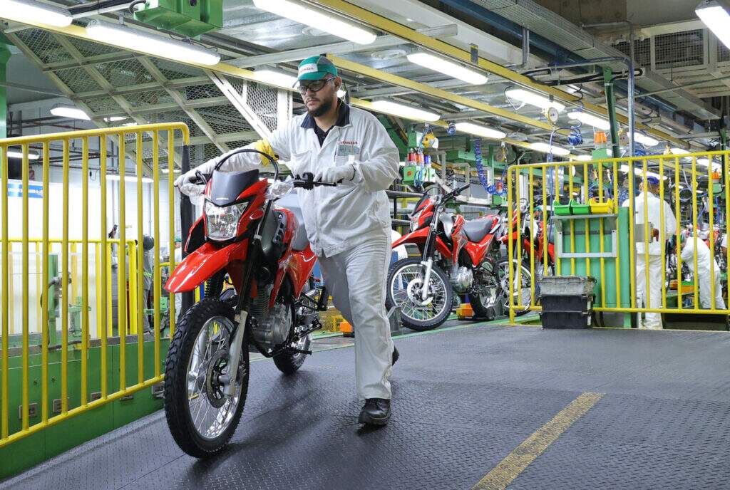 Produção de motocicletas cresce no Brasil e registra 2º melhor trimestre da história