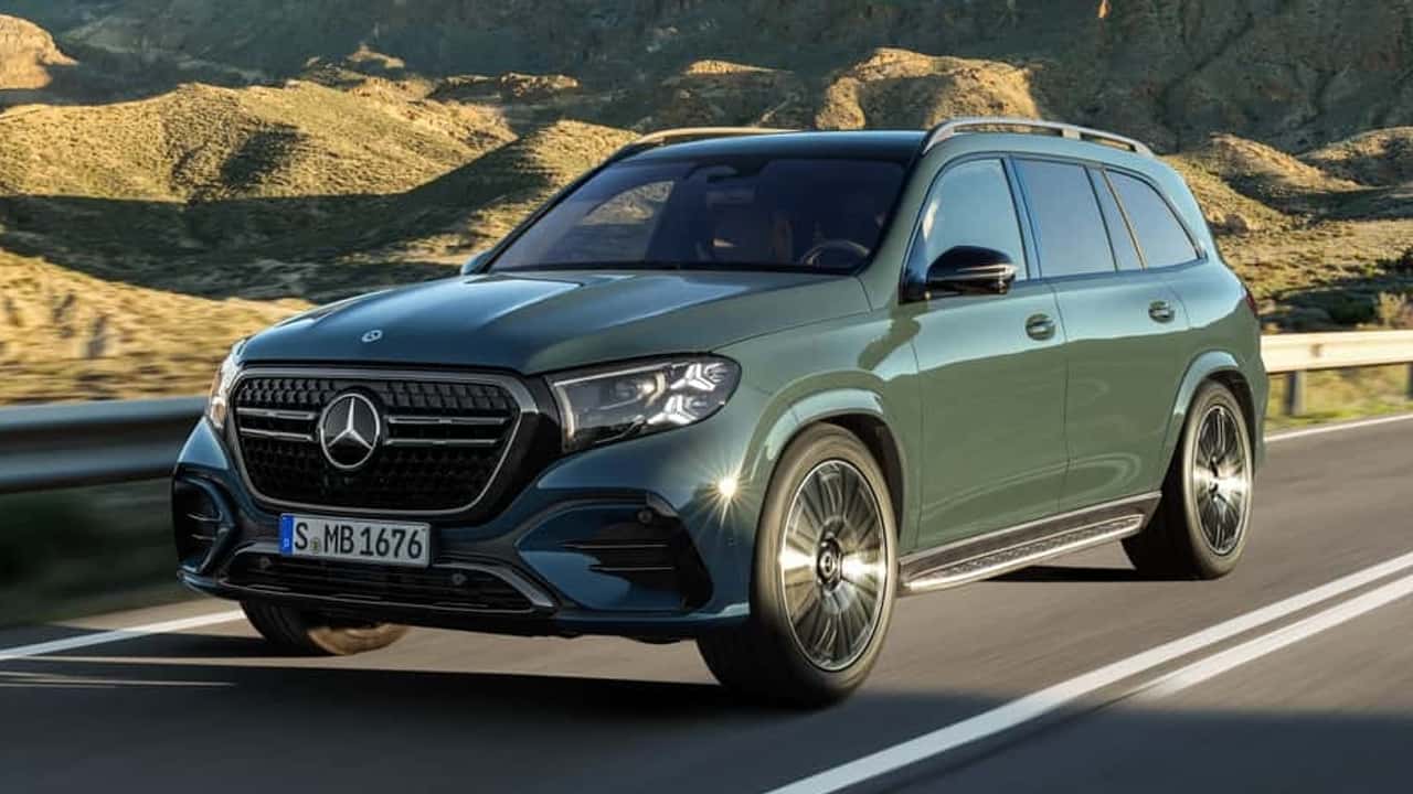 Mercedes-Benz revela o novo GLS 2027 com suspensão ‘baseada em nuvem’